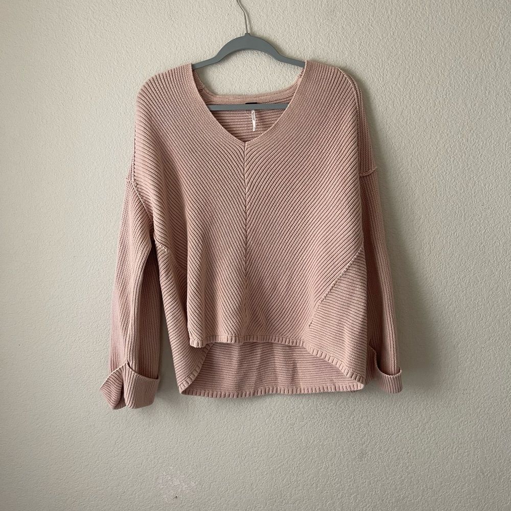 Free people thick knit oversized sweater - Picture 4 of 6